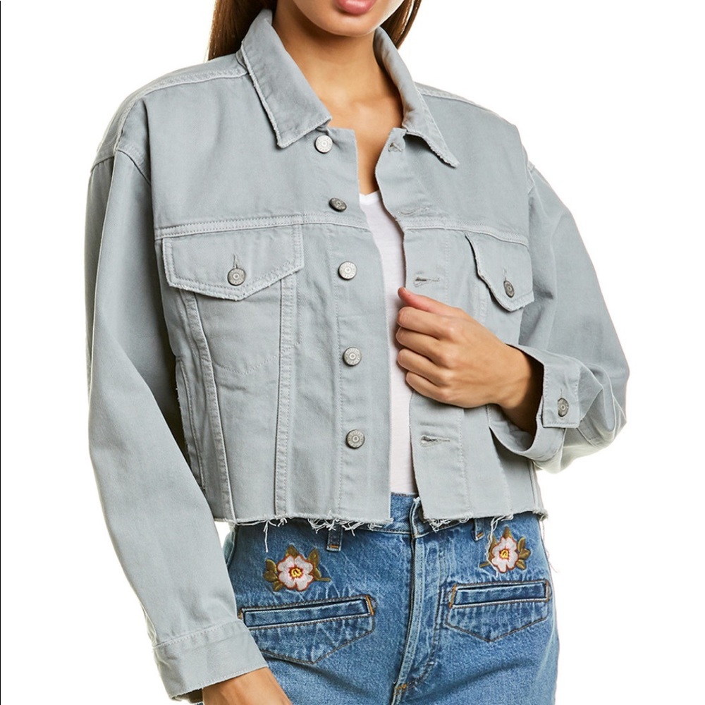 NWOT Boyish The Harvey Cropped Oversized jacket
